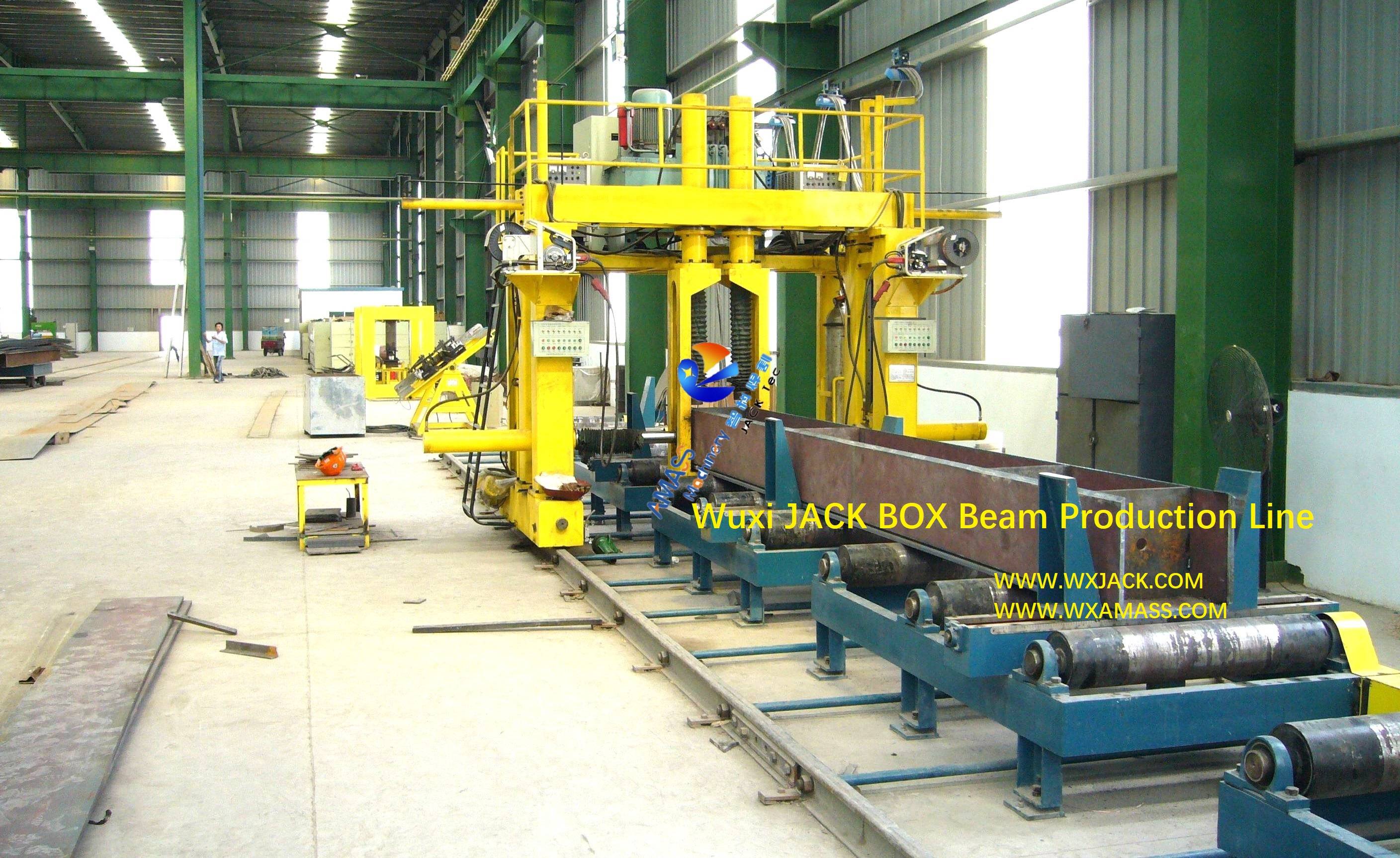 1- Banner Steel Structure BOX Beam Production Line 1