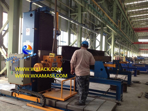 CNC-DX1520 Фрезерный станок для обработки торцевых поверхностей двутавровых балок для торцевой обработки