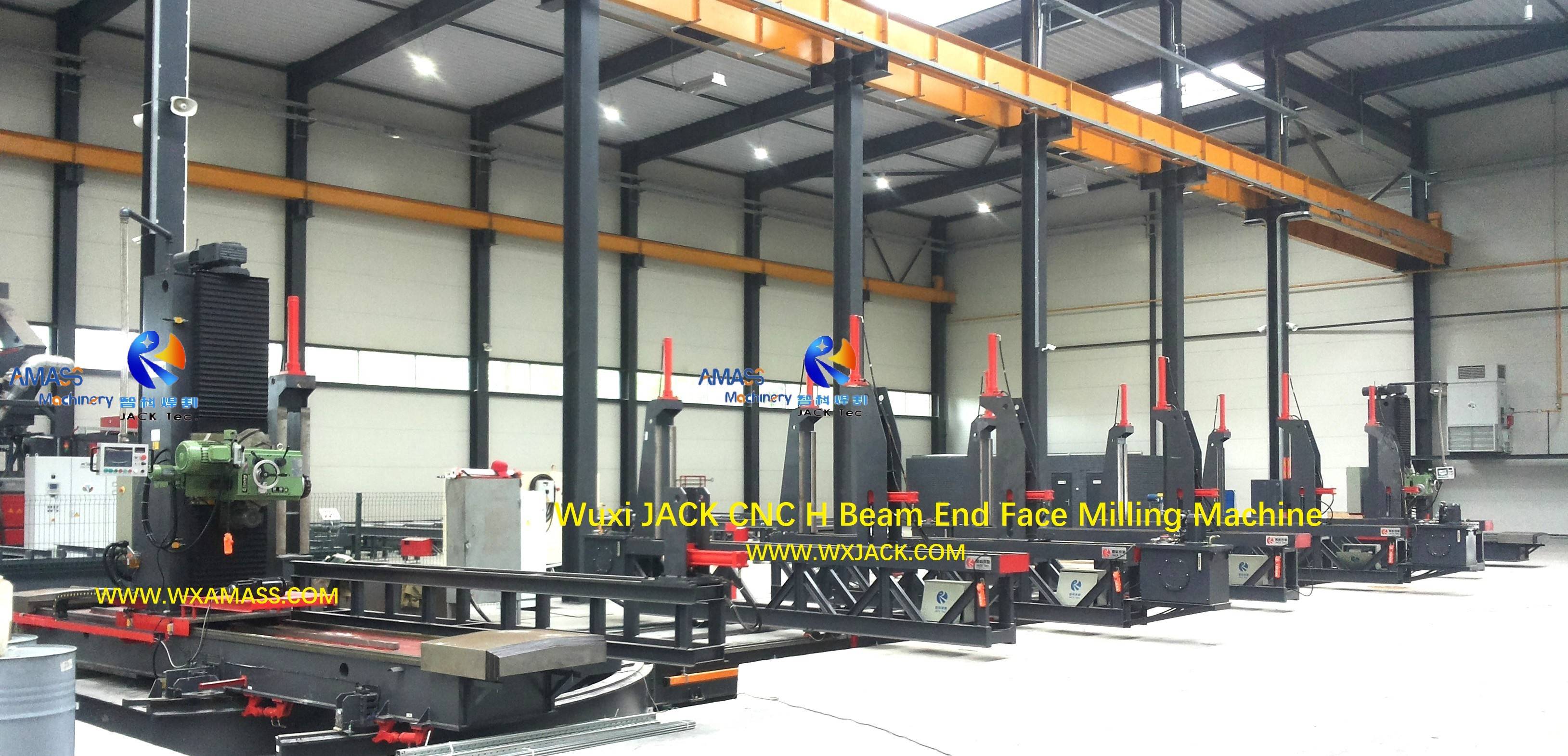 1 CNC Control Pipe H Beam End Face Milling Machine 116