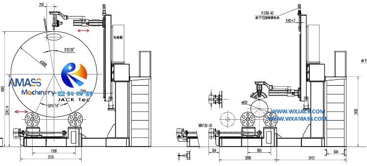 6-осевой 1400/12 пламенный и плазменный высокоскоростной станок для резки труб с ЧПУ